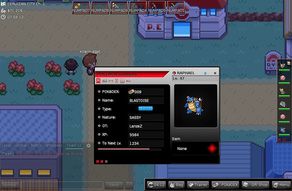 I really need help with the start menu ): - General Discussion - PokeMMO