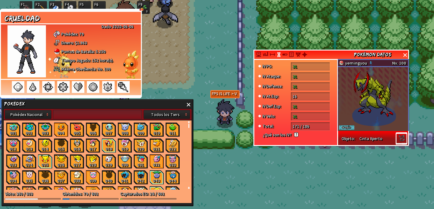 [GUI] Theme torchic Red Client Customization PokeMMO