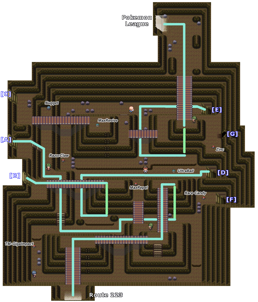 Visual Guide for Confusing Maps [WIP] - Guide Tavern - PokeMMO