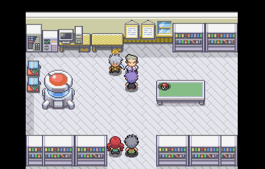 Pokemon Professor Oaks Lab