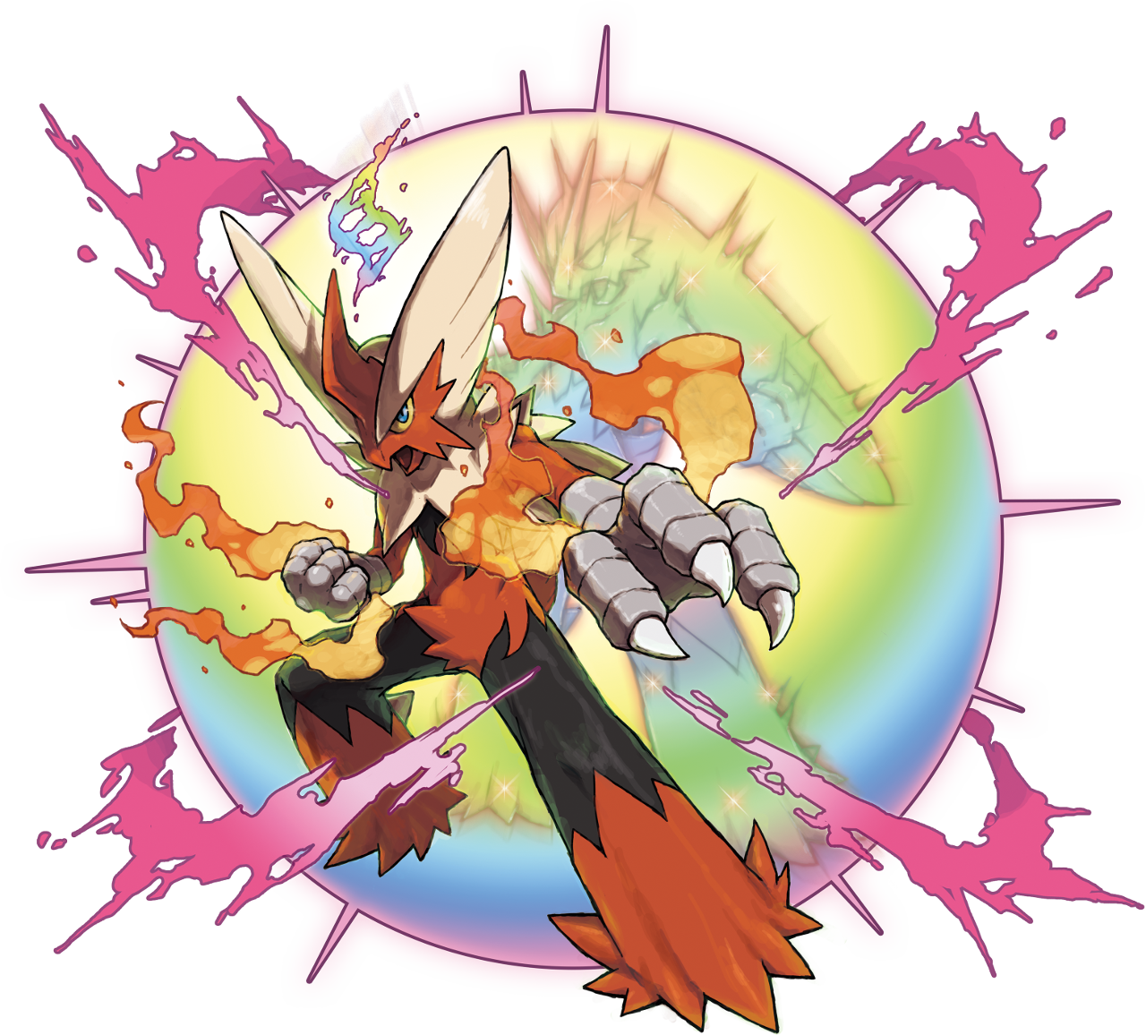 Pokerag - [ 🥊 ] BATALHA POKÉMON - MEGA EVOLUÇÕES Mega Alakazam #065- Pokémon  Psíquico do tipo psíquico. O Alakazam Mega evolui ao segurar a Alakazite.  Ao fazer isso, além da sua