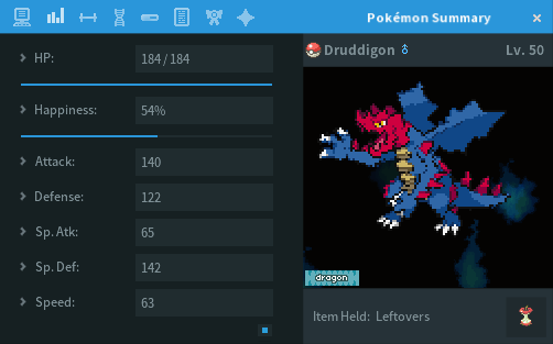 PokeMMO HUD redesign concept : r/pokemmo