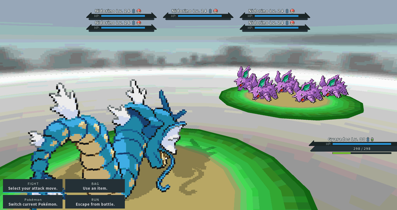 PokeMMO - The characteristics were implemented and, among