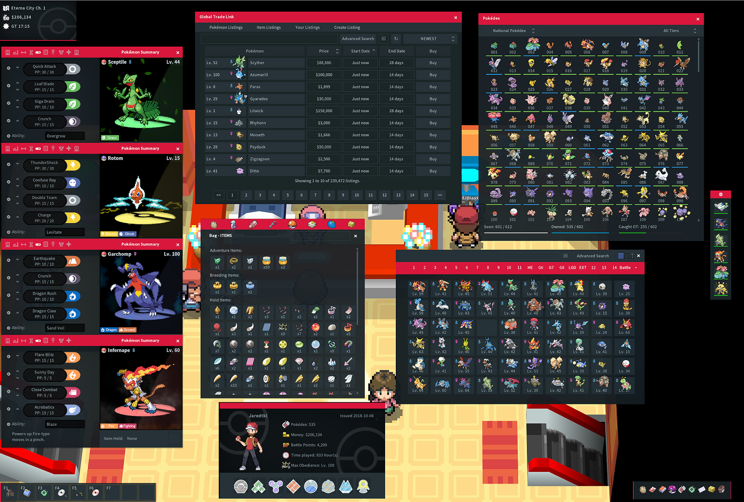 GUI] Johto theme - Client Customization - PokeMMO