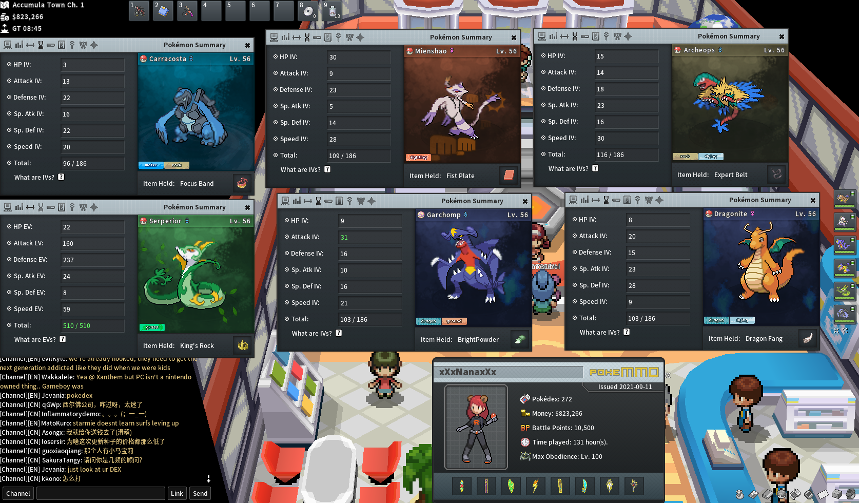 Macacada Pokemmo Team: 2015