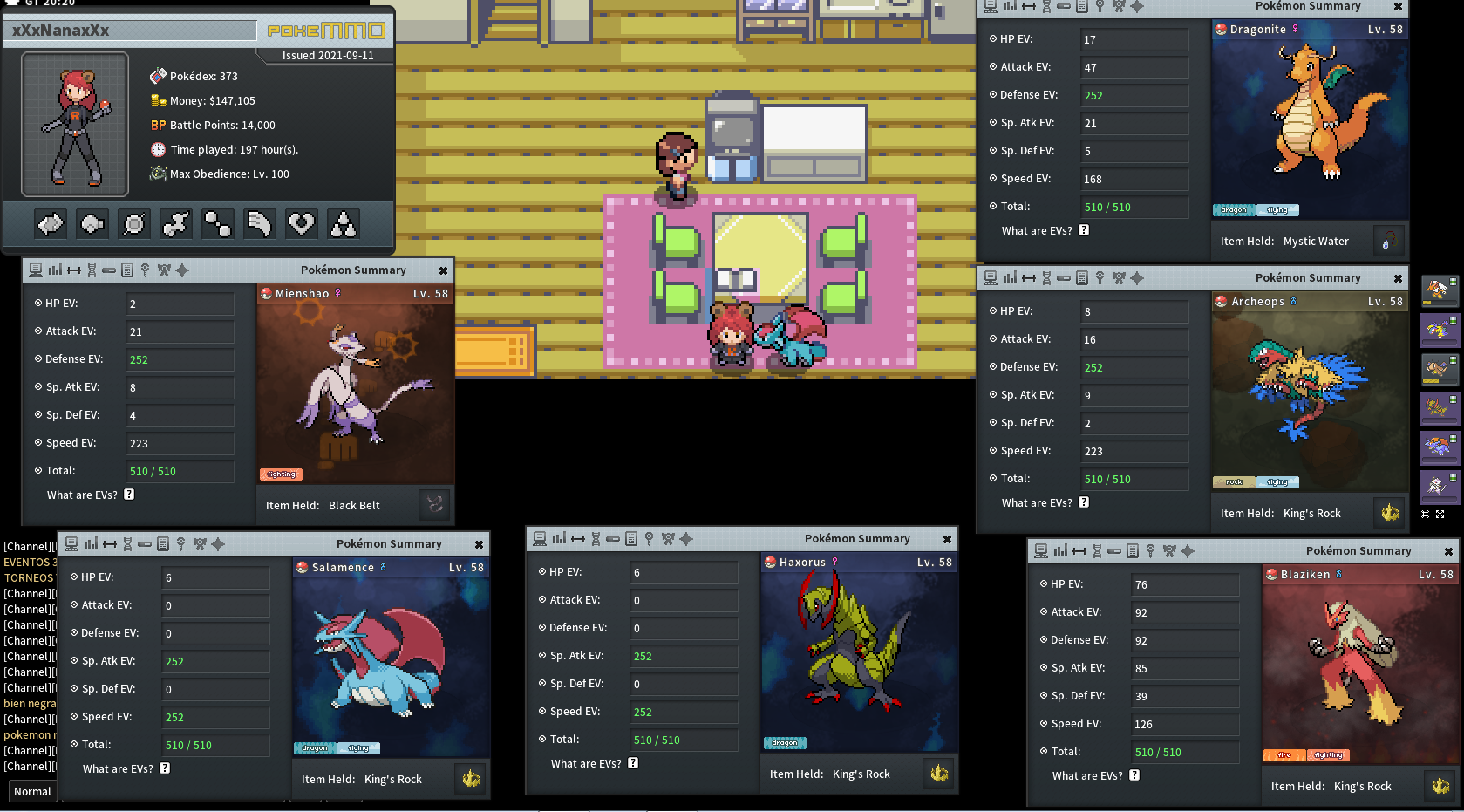 PokeMMO] GUI Aggron theme  Se7enSins Gaming Community