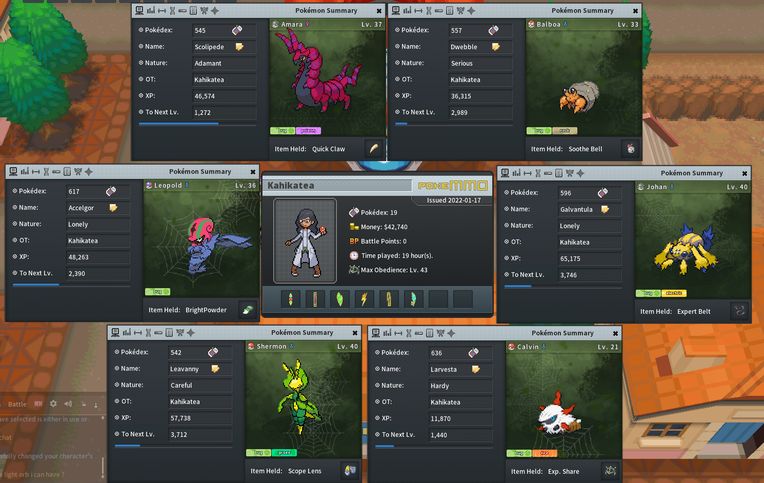 PokeMMO - Hey trainers! Did you know you can find all sorts of