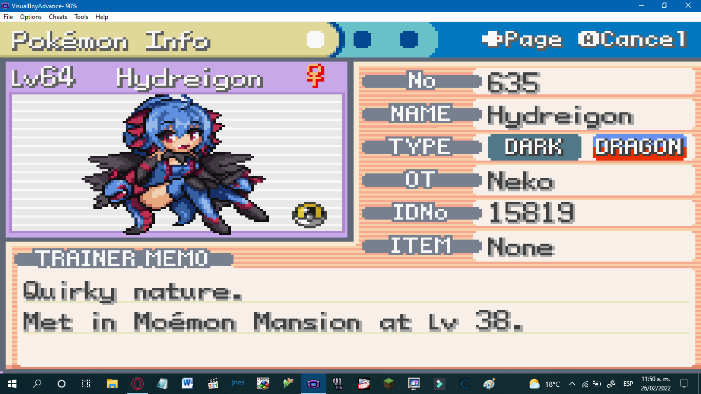 Mega Moemon Firered (1.4c), August2023 - Client Customization - PokeMMO