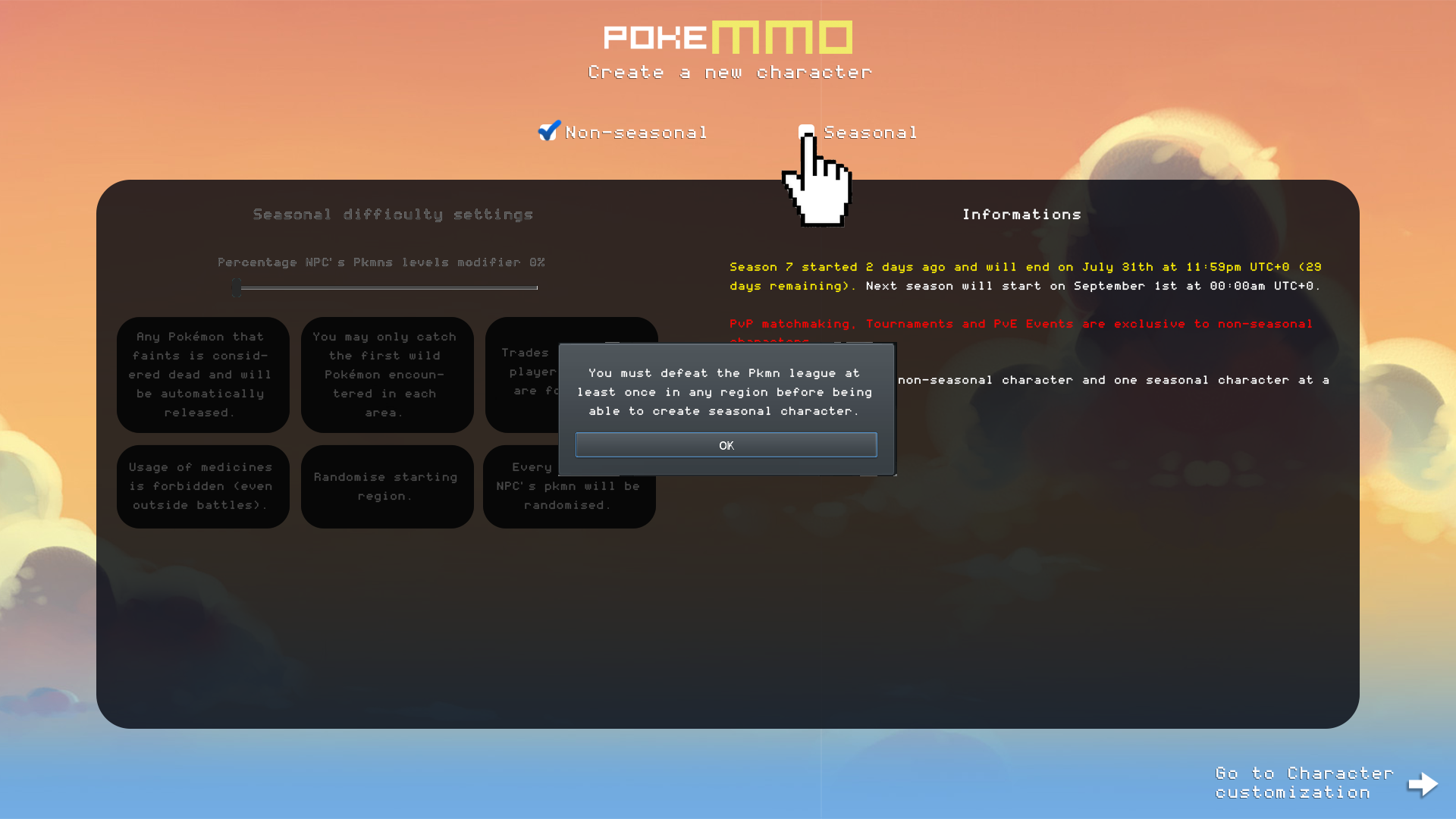 Personalized Player's Profile - Suggestion Box - PokeMMO