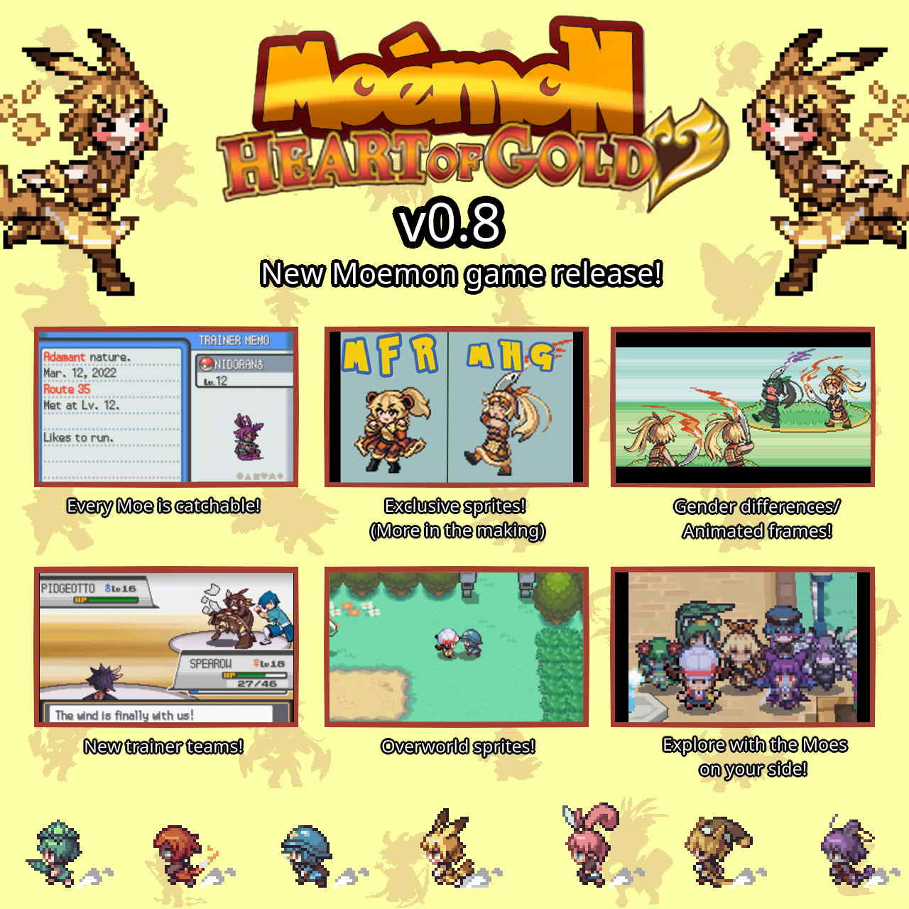 Pokemon Mega Moemon Firered v1.1.10a. Anyone want to take a guess at their  naming scheme? : r/PokemonHallOfFame