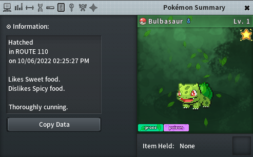 Secret rare shiny dont appear in breed preview - General Discussion -  PokeMMO, shiny bulbasaur pokemon fire red 