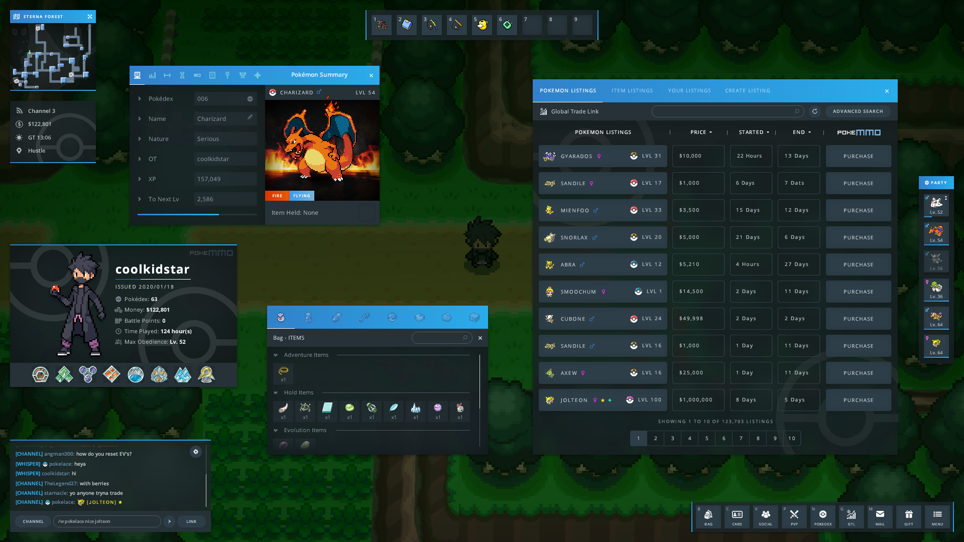 GUI] Johto theme - Client Customization - PokeMMO