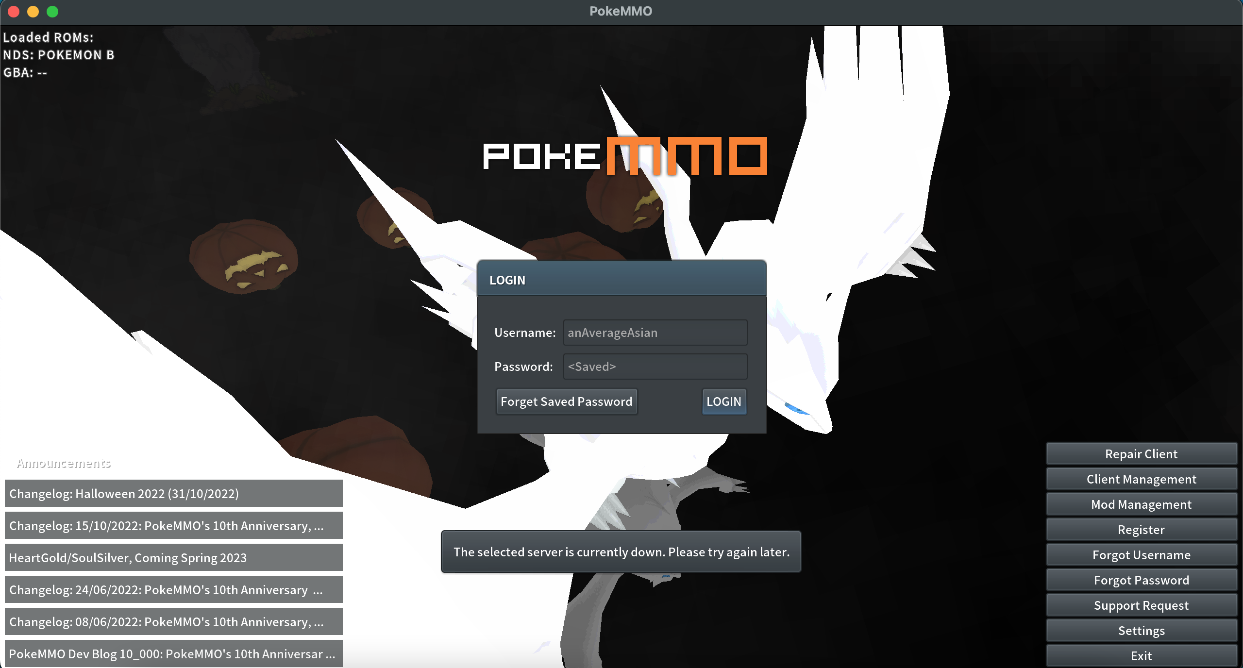 Live server - General Discussion - PokeMMO