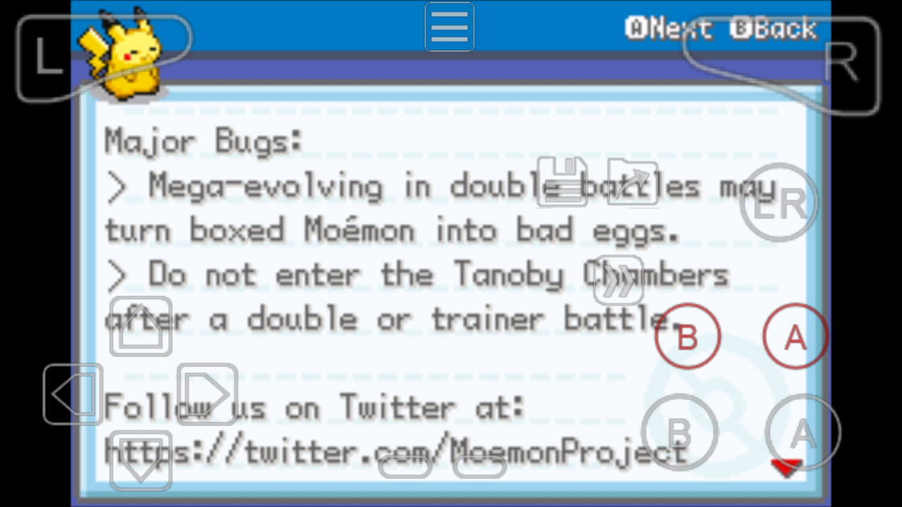 Moémon Mega FireRed 1.4 Update! : r/PokemonROMhacks