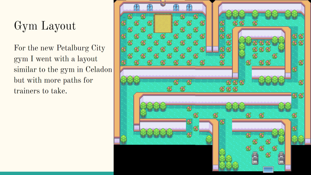 Pokemon Emerald :: Gym Layouts