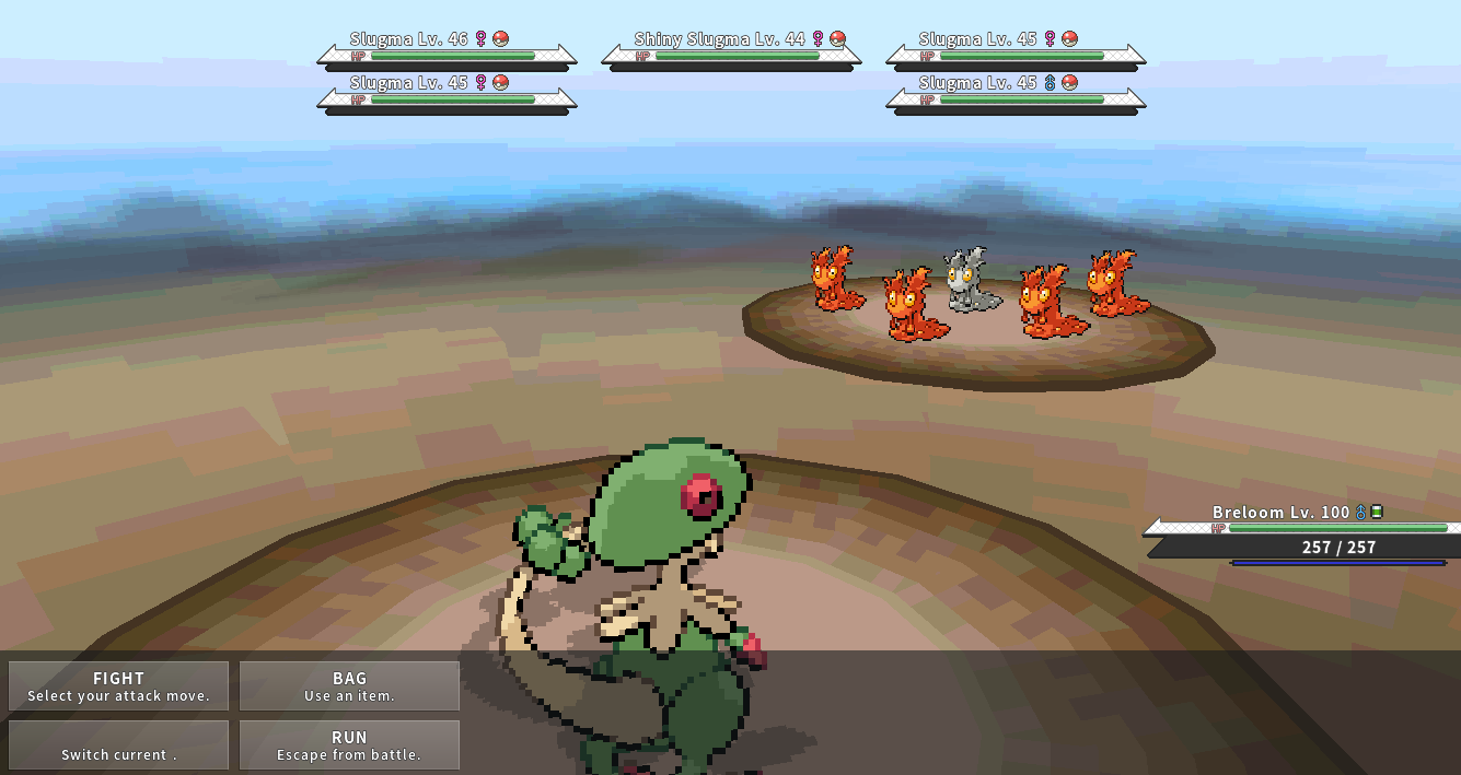 PokeMMO - The characteristics were implemented and, among