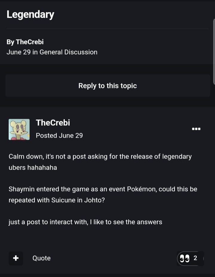 If Johto is coming - General Discussion - PokeMMO