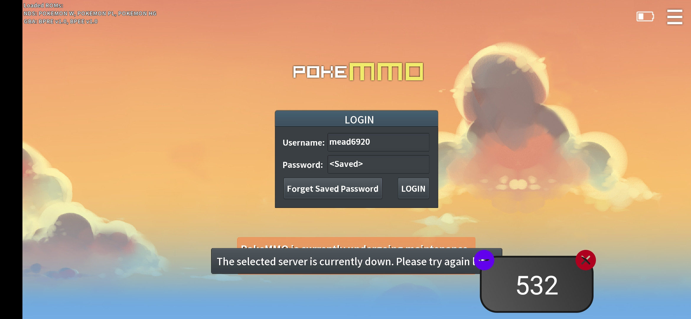 Did something happen with the server ? - General Discussion - PokeMMO