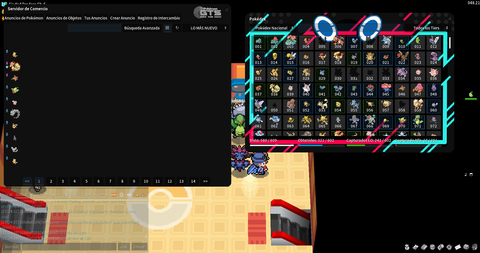 GUI] Johto theme - Client Customization - PokeMMO