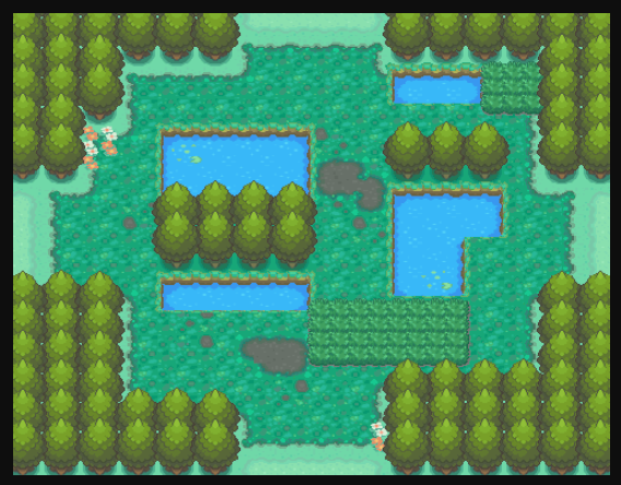 Dex :: Safari Zone Mountain Area in HeartGold 