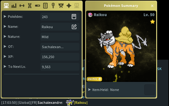 Shiny Raikou - General Discussion - PokeMMO