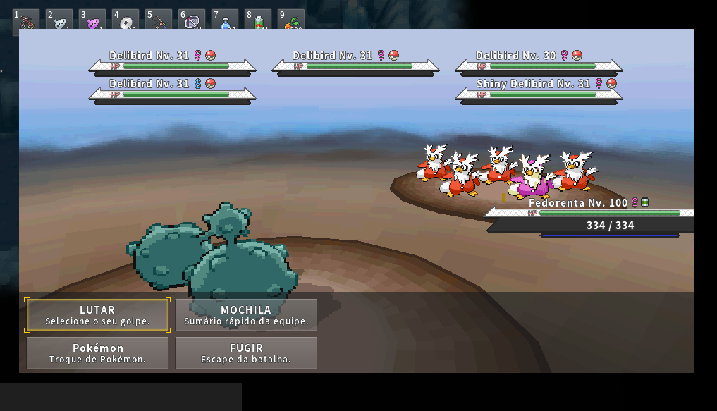 PokeMMO - The characteristics were implemented and, among