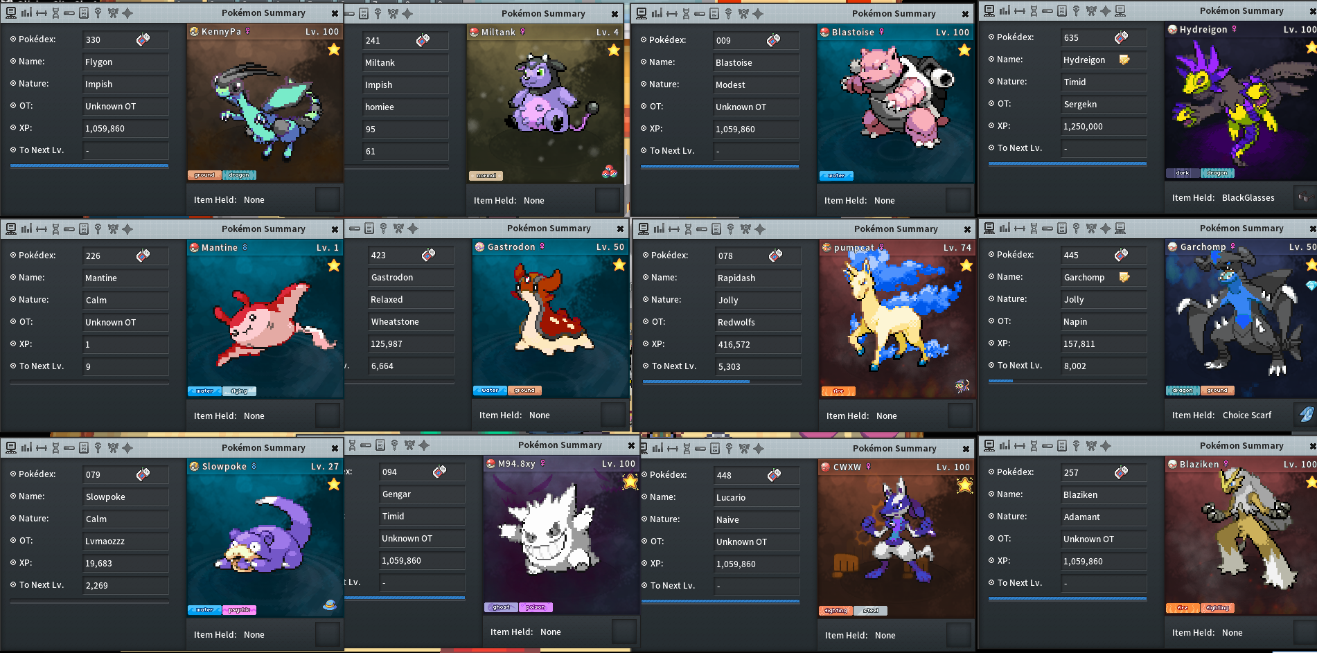 MOD] [GUI] Pokémon Moemon SHINY UPDATE v1.9 - Client Customization