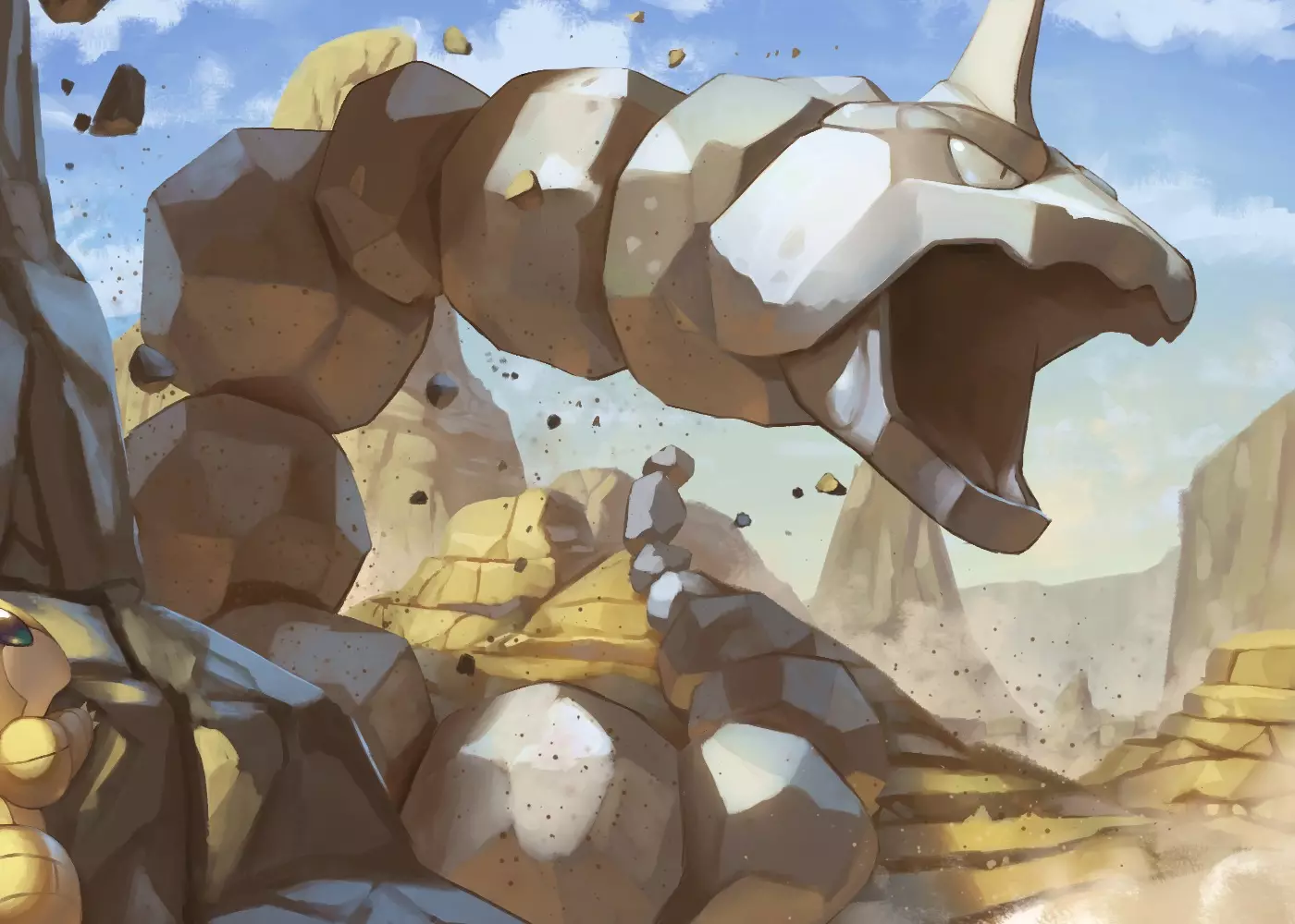 Shiny Onix by Osarumon on Newgrounds