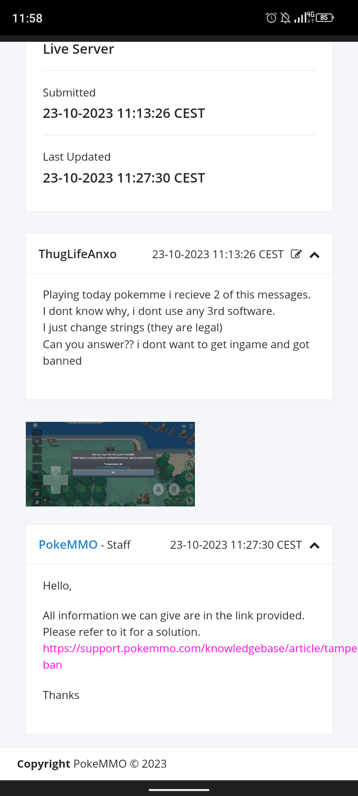 Live server - General Discussion - PokeMMO