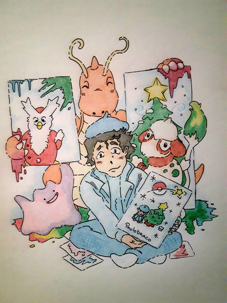 Pokémon Dark Christmas ~Drawing Contest