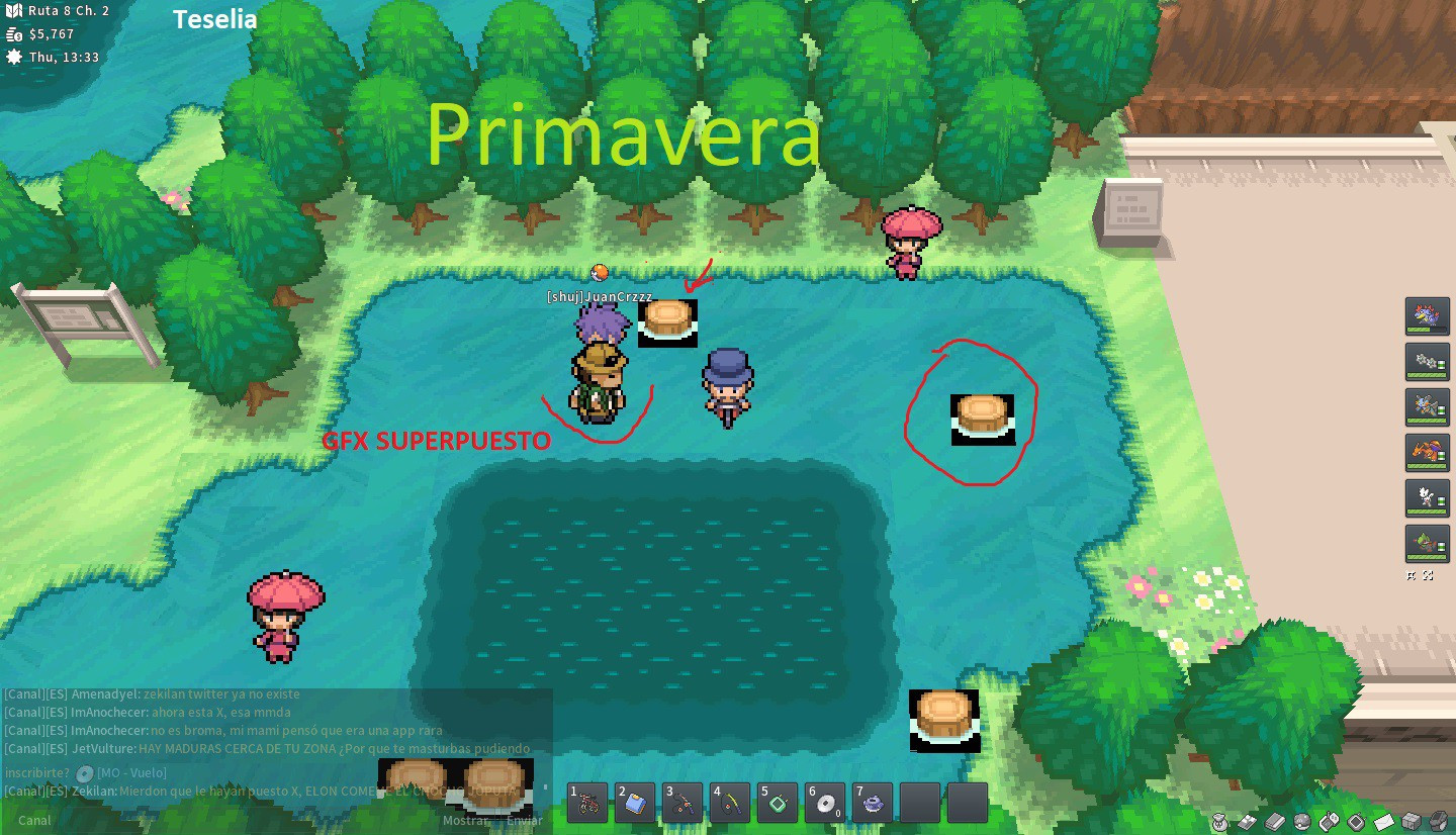 I find other GFX bugs / Encontre otros Bugs de GFX - General Discussion -  PokeMMO