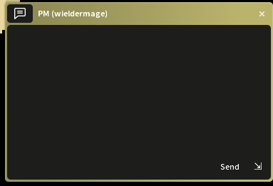 Allow Players to be interactable from the 'Whisper Popout Window'