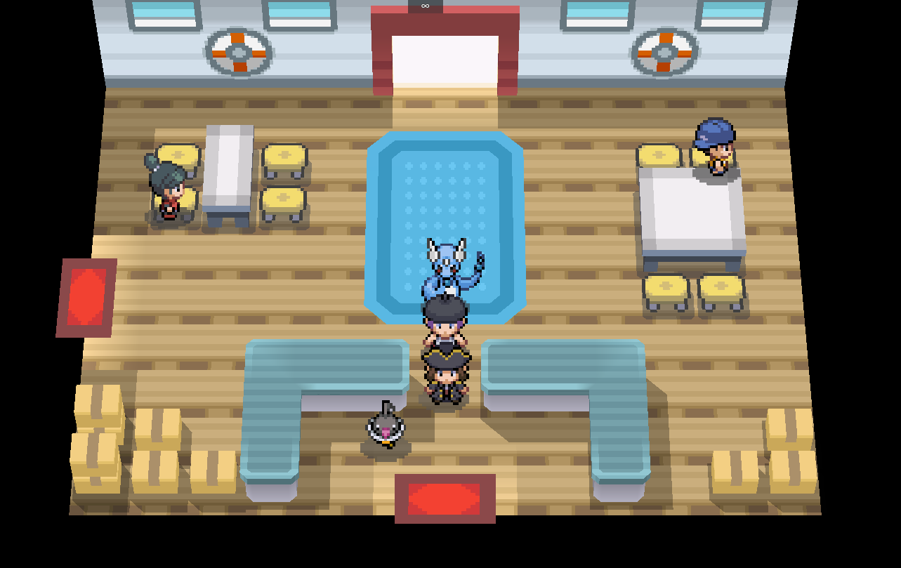Reaching Kanto in Soulsilver/M.S. Aqua
