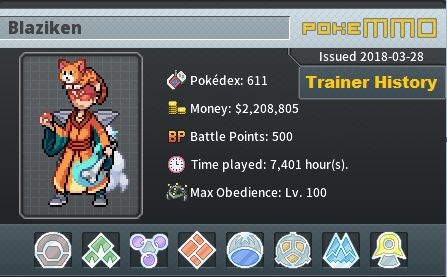 Suggestion: View other's Trainer Cards & add viewable Trainer Stats/History