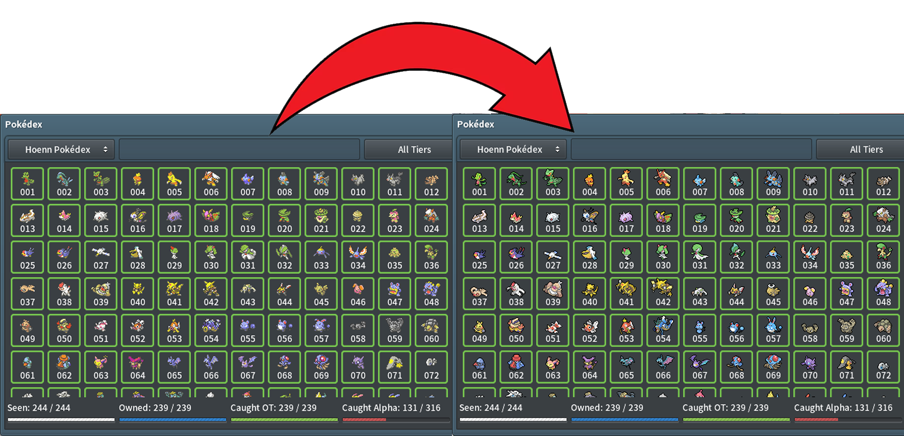 Gen 7 Menu Sprite Icon Style Mod